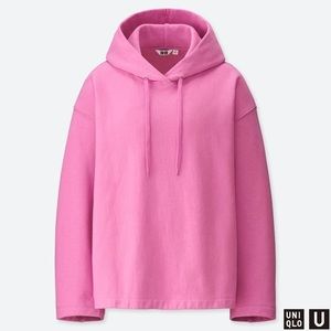 Uniqlo U Women’s Pink Oversized Hoodie
